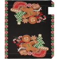 thumbnail image 3 of Christmas Gingerbread Man Mailbox Cover Candy Snowflake Mailbox Covers Magnetic Large Oversized 25.4" X 20.8" Mailbox Wraps Post Letter Box Cover Garden Decorations, 3 of 6