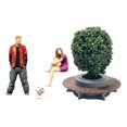 thumbnail image 2 of HILABEE 1:64 Scale Miniature Model Street People Figure Diorama Accessories Red, 2 of 9