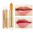 thumbnail image 1 of PENGXAING WTN Moisturize Fade Lip Wrinkles Lip Warming Lip Glaze Lipstick Color Changing Lipstick Lasting Moisturizing Color Changing Lipstick Moisturizing Transparent Col, 1 of 1