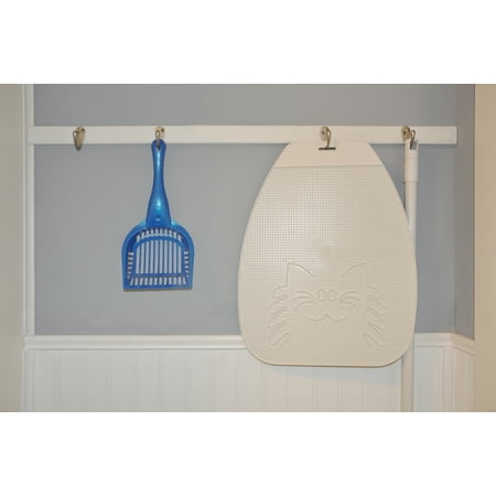 Van Ness, Trackless Cat Litter Mat, White
