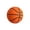 D Orange, variant on Rubber Bouncy Ball, Green Hollow Flexible 2.5 Inch Solid Spring Back Rubber Toy, 1 Pack Portable Sports Play Ball, Outdoor Indoor Recreation Pet Training Stress Relief Game Use