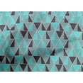 thumbnail image 5 of oneOone Cotton Poplin Fabric Triangle Geometric Print Sewing Fabric BTY 42 Inch Wide, 5 of 5