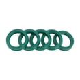 thumbnail image 1 of Anillo de Sello de Aceite Universal Labio UN Sello de Eje Rotativo 25x33x6mm Alta Presión TPU Verde 5 Pcs, 1 of 7