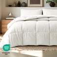 thumbnail image 6 of Bare Home Down Alternative Comforter Set - 3-Pieces - All Seasons - Queen, Cream, 6 of 10