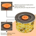 thumbnail image 4 of Bee Honeycomb Airtight Coffee Bean Canister 17oz Food Storage Containers with Lids For Gournd, Tea, Sugar, Flour, Rice, Cereal, Candy Cookie Jar, 4 of 8