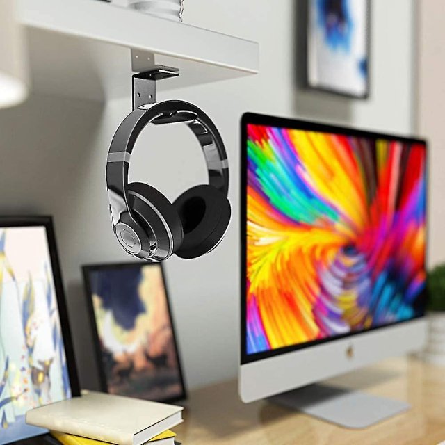 Colgador de auriculares Colgador debajo de la mesa para auriculares ShuxiuWang 8390606129338