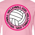 thumbnail image 4 of Inktastic Volleyball Girl Long Sleeve Youth T-Shirt, 4 of 5