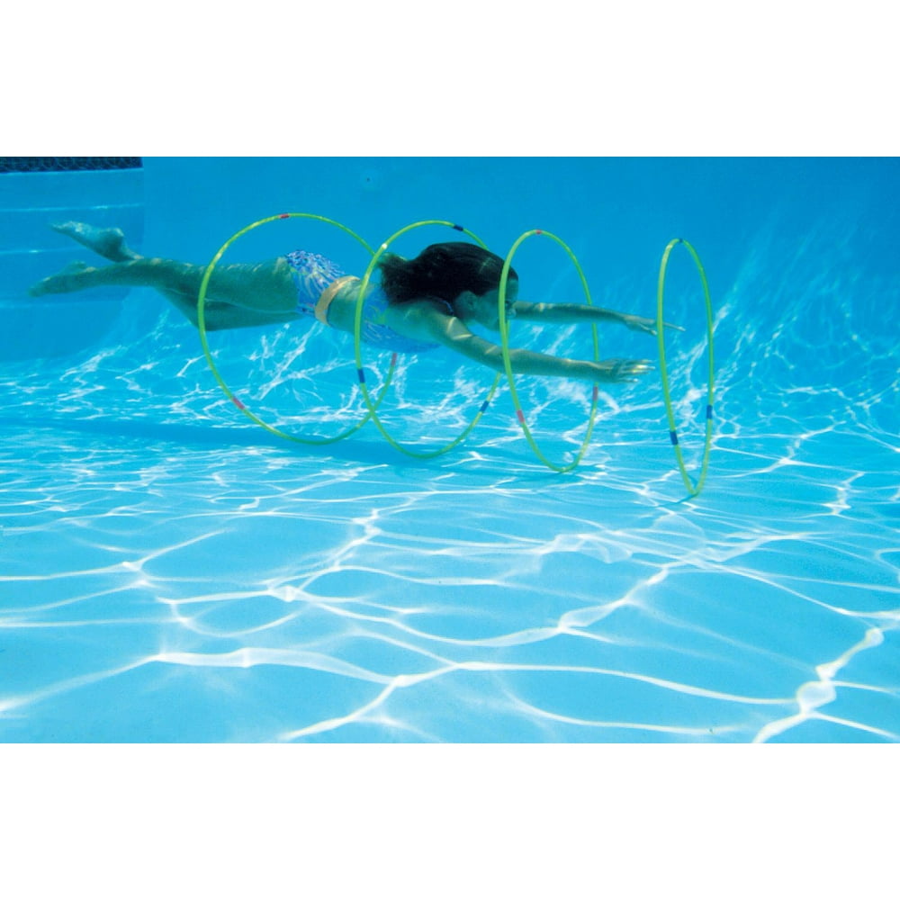 Swim Central 22" Water Sports Underwater Slalom Hoops Course Swimming