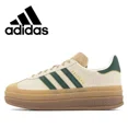 thumbnail image 3 of Zapatillas de skate Adidas Originals Gazelle Bold para mujer, de ante, modernas, con suela gruesa, de corte bajo, antideslizantes, para caminar al aire libre, 3 of 5