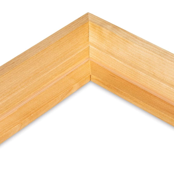 Ampersand Floater Frame - Bold, Maple, 9" x 12", 1-1/2"