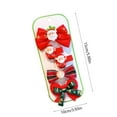thumbnail image 2 of Uuowzo Lovely Christmas Hair Clips Baby Hair Clips Xmas Tree Bows Kids Hair Clips Colorful Hair Barrettes Holiday Hair Accessories for Toddlers Little Girls Indoor Outdoor Christmas Decorations, A, 2 of 6