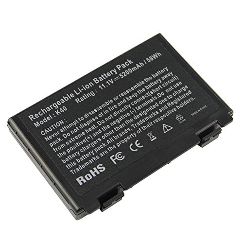 maintain typist saint Futurebatt 6 Cell Laptop Battery for ASUS k61ic K60IJ K50IJ K50I K60I  A32-F82 A32-F52 X8D X8B - Walmart.com