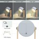 thumbnail image 2 of Lámpara de mesa plegable, 4000 mah Luz de noche segura para bebés Lámparas de mesita de noche portátiles Lámparas de dormitorio con control táctil, 3 modos Led dontodent Kuyhfg Sin marca, 2 of 5
