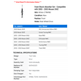 thumbnail image 2 of Front Shock Absorber Set - Compatible with 2003 - 2005 Nissan 350Z 2004, 2 of 2