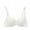 White, variant on Big Girls Bras Teens Lightly Padded Training Bra Kids Sports Adjustable Underwire Bralette