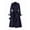 Navy Blue, variant on Trench Coat for Women Winter Coats Trench Windbreaker Fit Coat Solid Long Slim Jacket Winter Coats Navy Blue M