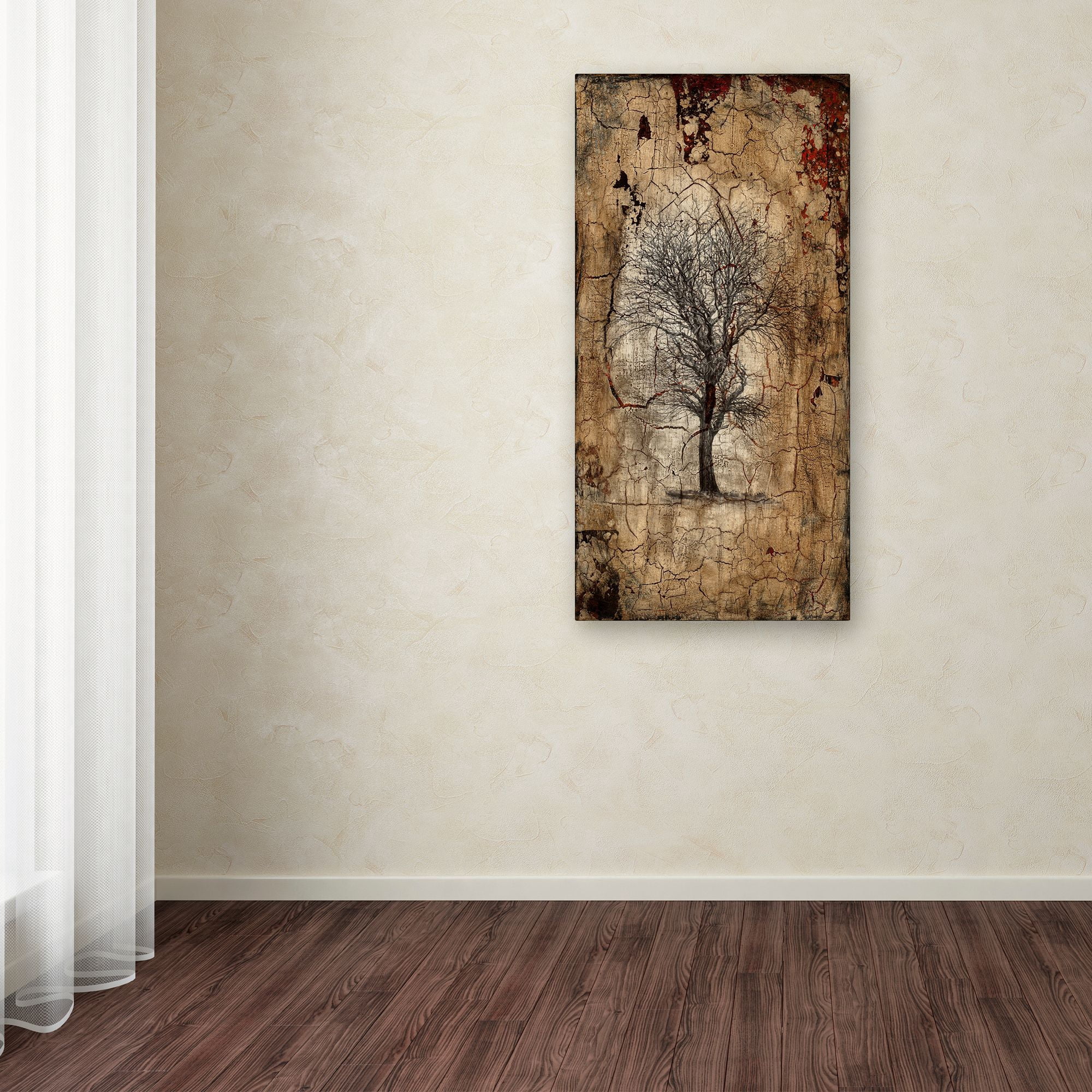 Trademark Fine Art 'Lone Tree' Canvas Art by LightBoxJournal