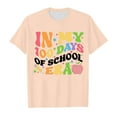 thumbnail image 4 of WOYY Toddler Girls 100 Days of School T Shirt Letter Print Short Sleeve T-Shirt Casual Soft Tshirt, 4 of 4