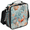 Blue, variant on Jiaoprinted Skull Red Hibiscus Flowers Insulated Lunch Box Bag, Gothic Skull Leakproof Portable Adults Lunch Cooler Tote Bag for Work Picnic