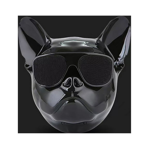 ICQOVD Mini Wireless Speaker Portable Bluetooth Speaker 15W BT4.0 FM Radio Halloween Skull Design Stereo Sound Rechargeable Battery Wireless Pairing USB Charging Unique Gift