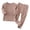 Khaki, variant on BOBOGOJP Kids Long Johns Thermal Underwear Set Toddler Winter Warm Jammies