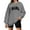 Light Gray, variant on Weardear Oversized Sweatshirt for Women Crewneck Pullover Long Sleeve Printing Pattern Casual Tops