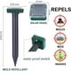 thumbnail image 2 of Repelente solar 4 habitaciones Mosquitos Exterior Anti-Mosquitoron Protector solar Repelente ultrasónico Energía solar Jardín Repelentes de mosquitos y patio esquí esquí Gafas de esquí, 2 of 5