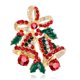 thumbnail image 1 of Yuarrent Decorado Árbol de Navidad Botas de Papá Noel Muñeco de nieve Campana Broche Bufanda Collar Solapa Broche de Navidad Regalo de niña Kits de decoración para fiestas No.22 Yuarrent JR0793-22, 1 of 6