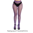 thumbnail image 5 of Women Fashionable Suspender Pantyhose Socks Hole Design Fishnet Tights Socks, 5 of 5