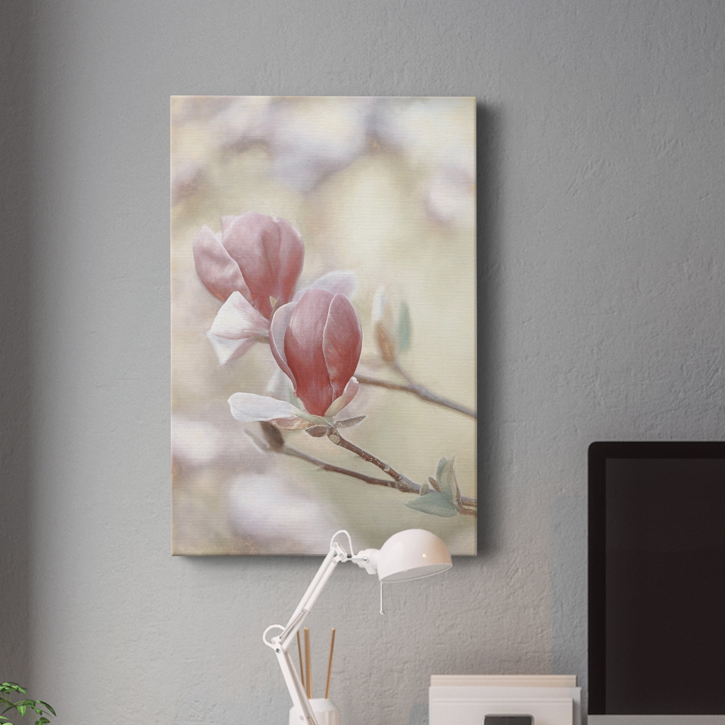 Blooming Hearts Premium Gallery Wrapped Canvas - Ready to Hang - 24 x 36