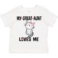 thumbnail image 3 of Inktastic My Great Aunt Loves Me Kitty Cat Girls Toddler T-Shirt, 3 of 5