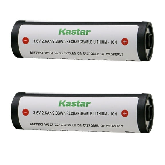 Kastar 2-Pack 3.7V 2.6Ah 74175 Lithium-ion Battery Compatible with Streamlight 74175 Li-ion Battery, Streamlight flashlights and headlamps