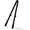 Black, variant on Food Grade Silicone Standing Kitchen Tongs, Heat Resistant Multipurpose Tongs for Cooking and Grilling