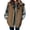 Coffee, variant on SHEWIN Puffer Vest for Women Lightweight Cropped Quilted Coat Button Zip Up Sleeveless Jackets Fall Spring Stand Collar Outerwear with Pockets Green