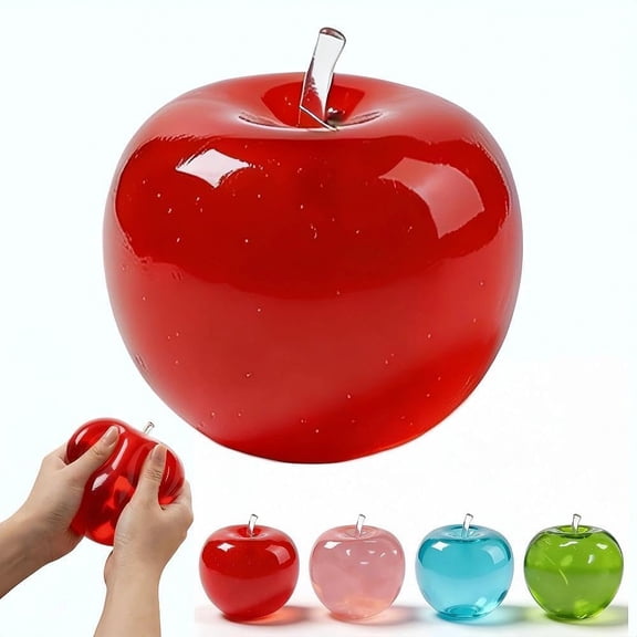 Apple Squishy Toy, Soft Fruit Slow Rising Squishy Stress Relief Ball