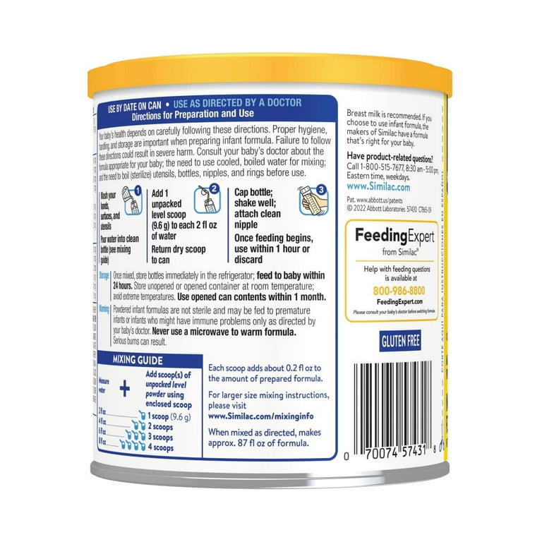 Similac NeoSure Premature Post-Discharge Baby Formula Powder,