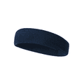 thumbnail image 3 of Bandas para el sudor Diadema deportiva para hombres y mujeres - Banda para el sudor de tela de algodón atlético que absorbe la humedad para tenis, baloncesto, correr, gimnasio, hacer ejercic, 3 of 4