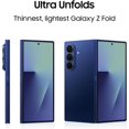 thumbnail image 3 of Samsung Galaxy Z Fold7 5G 256 Go – Neuf – Déverrouillé (Version Canadienne) Silver Shadow, 3 of 5