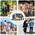 thumbnail image 7 of FORMRS Mini Crossbody Bag for Women Adjustable Shoulder Rope Travel Casual Phone Purse, Dinosaur at Night, 7 of 7