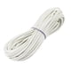 thumbnail image 1 of Cable de alambre trenzado de silicona flexible de 15 metros/50 pies 2mm2 230C de alta temperatura color blanco, 1 of 2