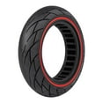 thumbnail image 1 of 10 Inch 10x2.50 Off-road Solid Tyre For Ninebot Max G30 Electric Scooter Red, 1 of 7