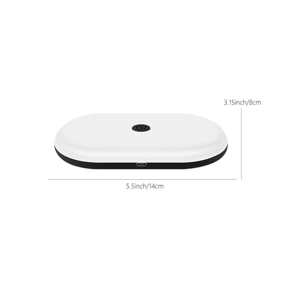 Momihoom USB Rechargeable Magnetic LED Car Dome Light, Clip-On Interior Trunk and Reading Lamp