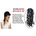 thumbnail image 3 of Bobbi Boss Synthetic Hair Crochet Braids Loop Nu Locs 14" ( 4 Packs 4 Medium Brown ), 3 of 5