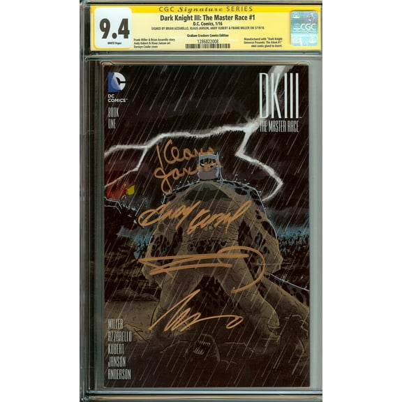 Dark Knight III: The Master Race #1 - CGC 9.4 Comic Book