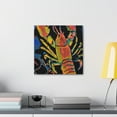 thumbnail image 6 of Lobster Expressionism Abstract - Canvas, 6 of 25