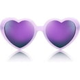 thumbnail image 2 of FEISEDY Polarized Heart Shaped Sunglasses Oversized Vintage Fashion Love Eyeglasses for Women UV400 B2337, 2 of 7