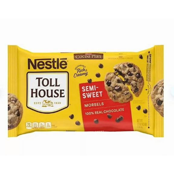 Nestle Toll House Semi-Sweet Chocolate Chips (72 oz.)
