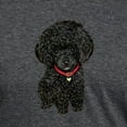 thumbnail image 3 of CafePress - Poodle Pup (Blk) T Shirt - Mens Tri-blend T-Shirt, 3 of 4