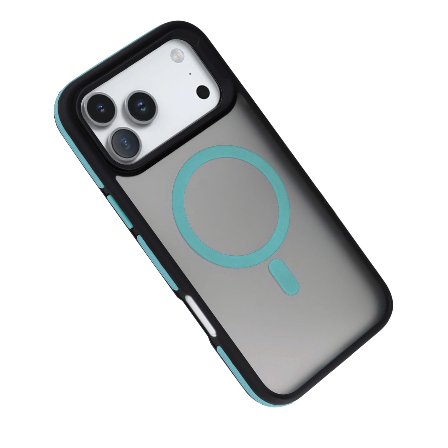 Matte Finish Magnetic Cover for iPhone 17 Pro Max - Blue