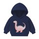 thumbnail image 1 of Sudadera con capucha para bebé, niño y niña, sudadera informal con estampado para bebé, regalo para niña, blusa, 1 of 5